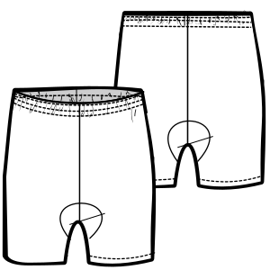Fashion sewing patterns for BOYS Shorts Cycling Short 7276
